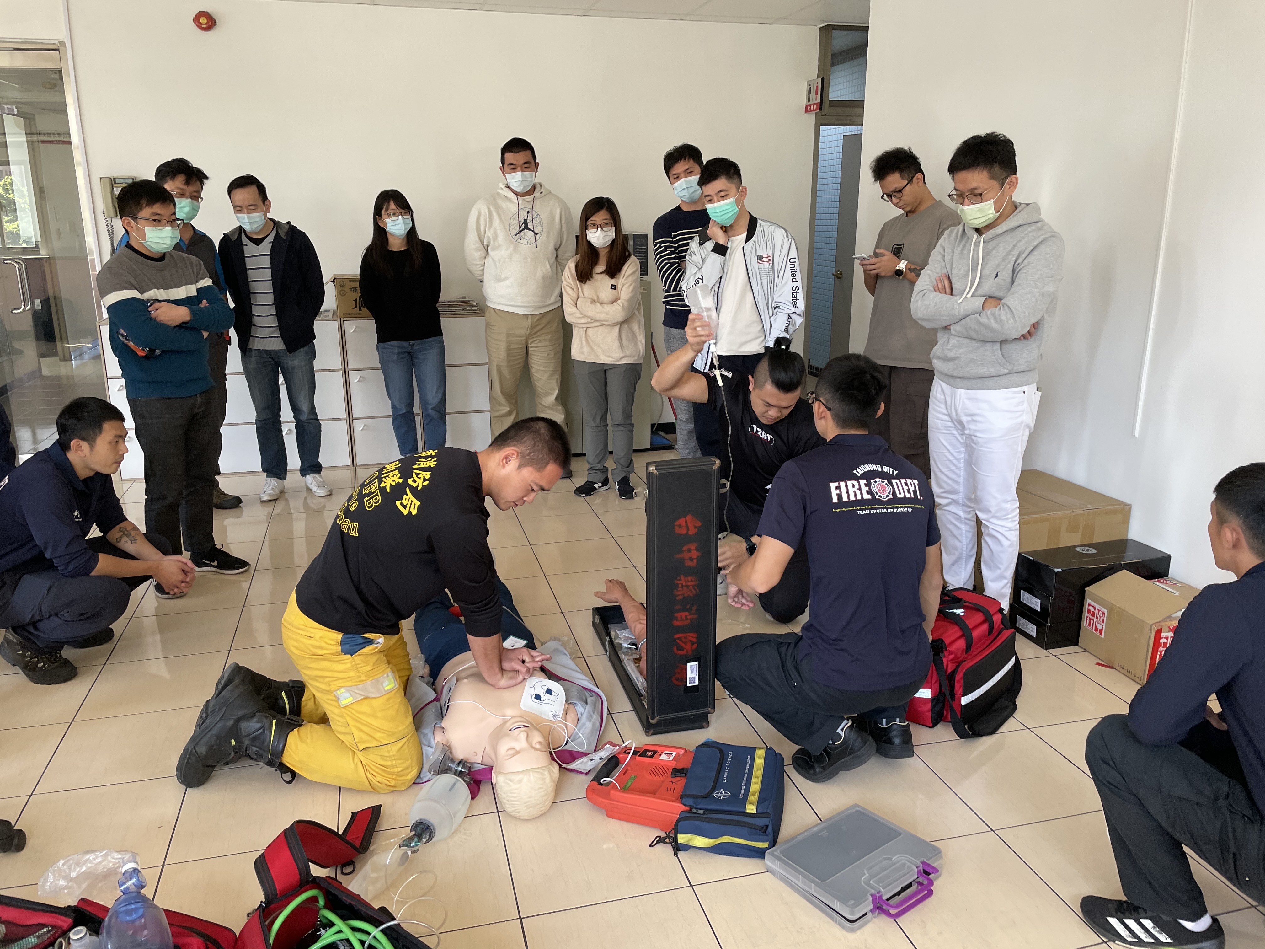 臺中市政府全球資訊網 市政新聞 中市特種搜救隊醫療組訓練提昇救災醫療能力