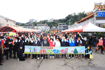 豐原親子健行上千人響應 盧市長:一起走出健康