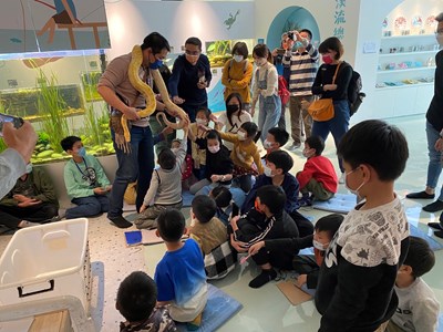 來去筏子溪水文化環教館 體驗爬蟲類動物奇觀趣
