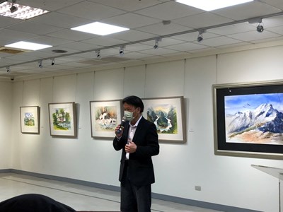 臺中市政府文化局副局長曾能汀歡迎民眾一同感受大師的美學空間