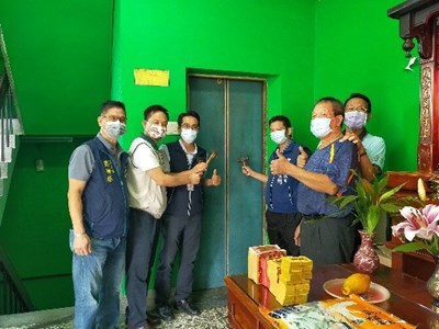 小康公有零售市場電梯開工典禮(1100728)