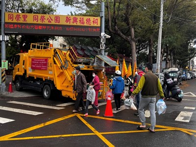 中市環保局2月28日垃圾收運採定時定點 服務市民不打烊