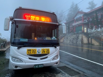中橫便道中斷 中市865路公車今起改道行駛