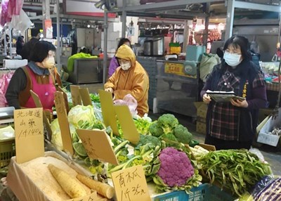 寒害影響農產量 中市府監控物價波動