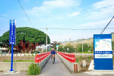 中市優化清水自行車道指標系統1