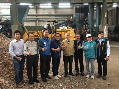 廢棄物循環再利用 中市議員考察固體再生燃料廠