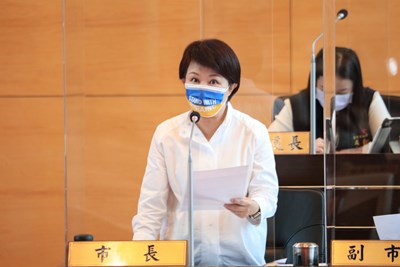 中市議會關心花蓮強震台中災情 盧市長:天佑台中 市民無恙