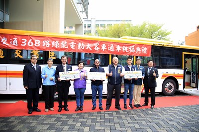 學生通勤更便利 368路公車4月25日駛入靜宜大學