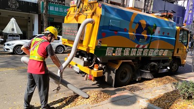 中市環保局回收PVC管變吸塵器
