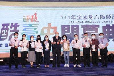 台中辦身障運圓滿成功 陳副市長讚運動員與幕後英雄