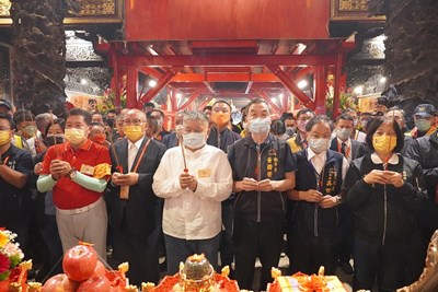 黃副市長恭迎大甲媽祖安座