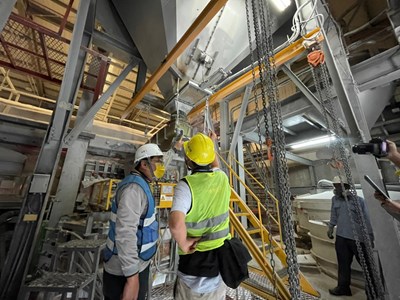 現場查核確認設備運作情形
