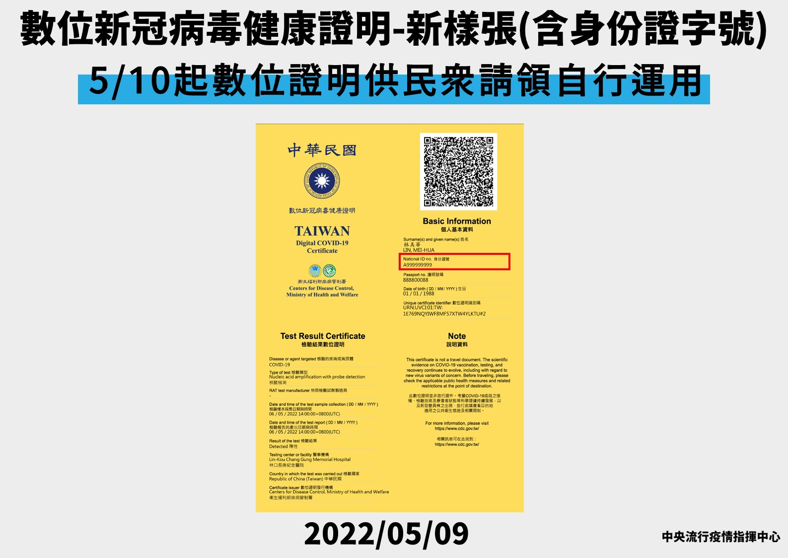 0509-資訊處數位新冠病毒健康證明-申請流程記者會手版