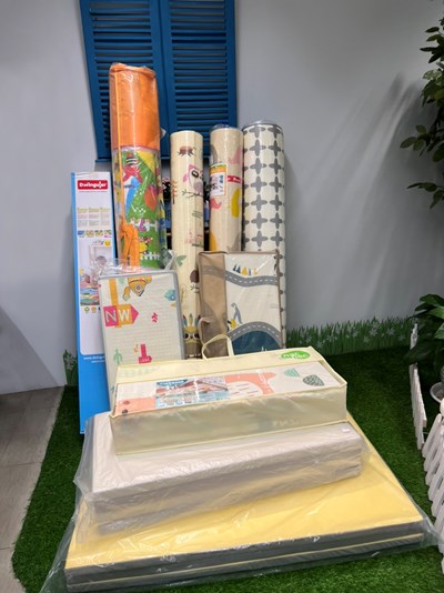 中市府抽檢市售兒童遊戲地墊 化學物質含量全數合格