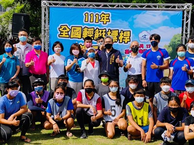 全國輕艇標桿錦標賽台中登場 運動局長:培育輕艇運動人才
