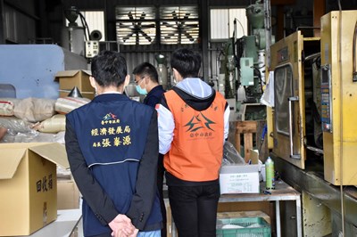 中市違規未登記工廠已勒令停工63家 經發局籲合法登記