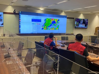 午後強降雨 中市建設局成立緊急應變小組因應