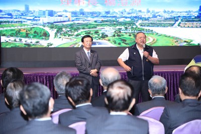 台中市商促會第七屆理事長、理監事就職  陳副市長感謝為台中拚經濟