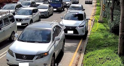 人在丟、天在看 中市環保局以監視電眼取締亂丟垃圾之用路人