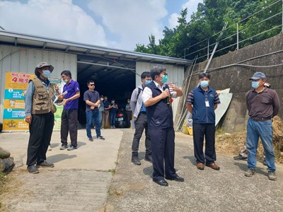 中市農業局補助無人植保機防治果樹病蟲害