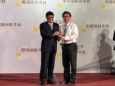 屢創佳績!臺中市「空品感測物聯網」再獲環保署考評特優獎