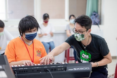 全國視障生無限愛音樂夏令營  睽違1年台中啟明順利舉行