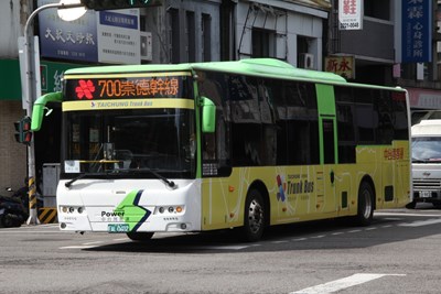 台中幹線公車運量翻倍成長  700路崇德幹線漲幅117%