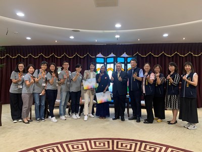 市府與世展會交流,一起持續為兒少權益暨保護工作努力