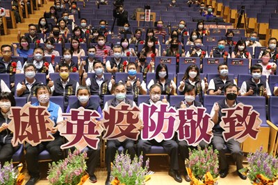 向防疫英雄致敬!黃副市長感謝持續守護市民