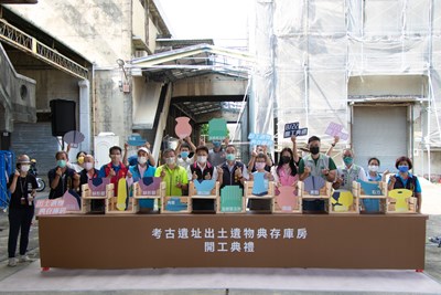活化大里菸葉廠! 中部首座考古遺址出土遺物典存庫房明年底完工