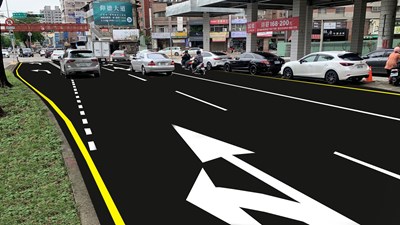 忠明南路「台灣大道至南屯路」預計今年10月完成燙平