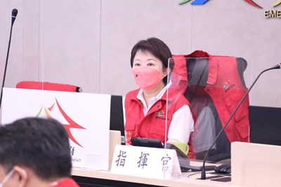 【軒嵐諾】中市災害應變中心二級開設 盧市長:嚴防軒嵐諾、加強因應
