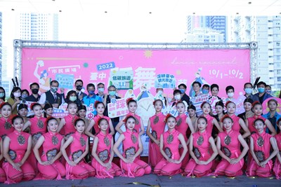 臺中市政府全球資訊網 市政新聞 22台中國際踩舞嘉年華登場 10 1 2相約市民廣場舞動台中
