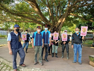 中市府聯合巡查公園綠地