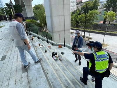 中市府定期派員規勸輔導遊民 提供適切資源