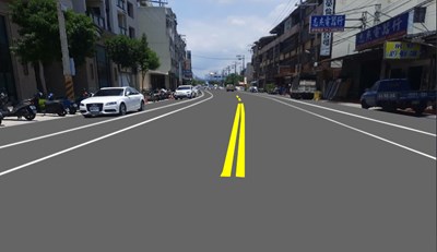 提供友善用路環境 中市府持續燙平大里區益民路、新仁路、日新路(模擬圖)