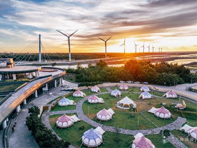 蟬說:夕陽漫漫官方提供 園區空拍照