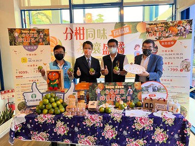 石岡好好玩! 11月4日起歡迎市民來採橘遊農莊