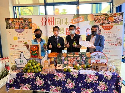 石岡好好玩！ 11月4日起歡迎市民來採橘遊農莊