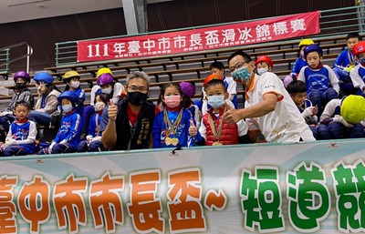 運動局長李昱叡代表盧市長出席賽事