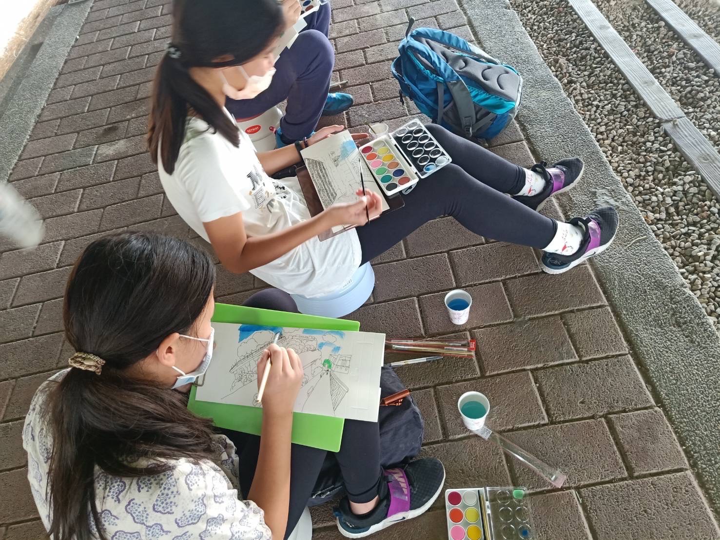 創意激盪！ 學童畫筆下展現筏子溪全新面貌
