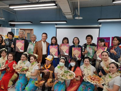 新住民微型創業培力成果發表會展示料理