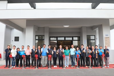 外埔生命紀念館落成 黃副市長:滿足治喪需求