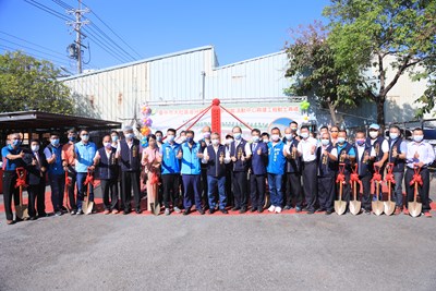 追分國小「夢想館」動土 令狐副市長:讓學子夢想起航