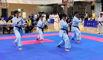 總統盃空手道錦標賽臺中登場