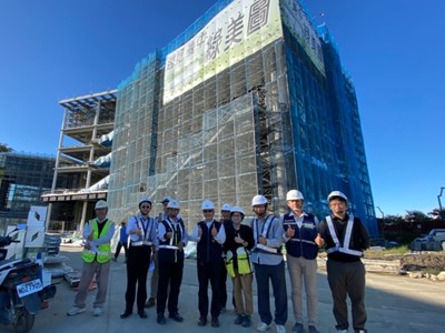 視察台中綠美圖 建設局長:世界級地標逐漸成形