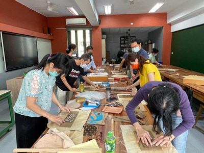 中市教育局辦陶藝跨域教師研習