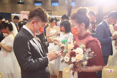 幸福台中 中市連2月結婚率蟬聯六都第一(資料照片)