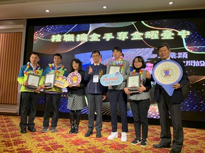全國技藝競賽成績出爐  中市學生金手獎暨優勝數全國第一