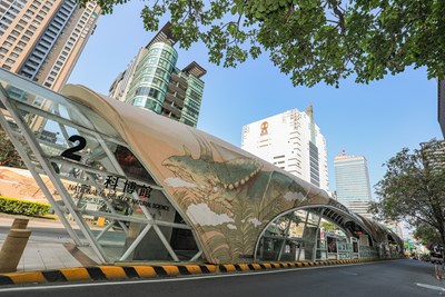 科學博物館認養專用道候車月台